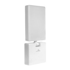 LED-lampa Maclean, vit färg, 10W, IP65, 700lm, neutral vit färgtemperatur (4000K) MCE514 W | HandlaSmidigt.se