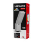LED-lampa Maclean, vit färg, 10W, IP65, 700lm, neutral vit färgtemperatur (4000K) MCE514 W