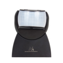 Rörelsedetektor PIR Maclean, infraröd, med fjärrkontroll, max 800W (glödlampa), max 1200W (LED), MCE241 B | HandlaSmidigt.se