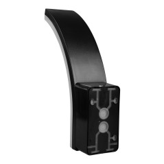LED-lampa med rörelsesensor från Maclean, PIR-rörelsessensor, svart färg, 20W, IP65, 2000lm, neutral vit färgtemperatur…