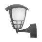 Vägglampa 1xE27 Maclean, max. belastning 60W, IP65, grå färg, MCE519 GR