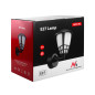 Vägglampa 1xE27 Maclean, max. belastning 60W, IP65, svart färg, MCE519 B.