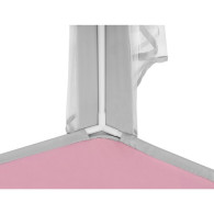 Tält för barn grå - rosa Kruzzel 23476