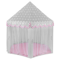 Tält för barn grå - rosa Kruzzel 23476