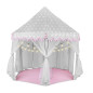 Tält för barn grå - rosa Kruzzel 23476