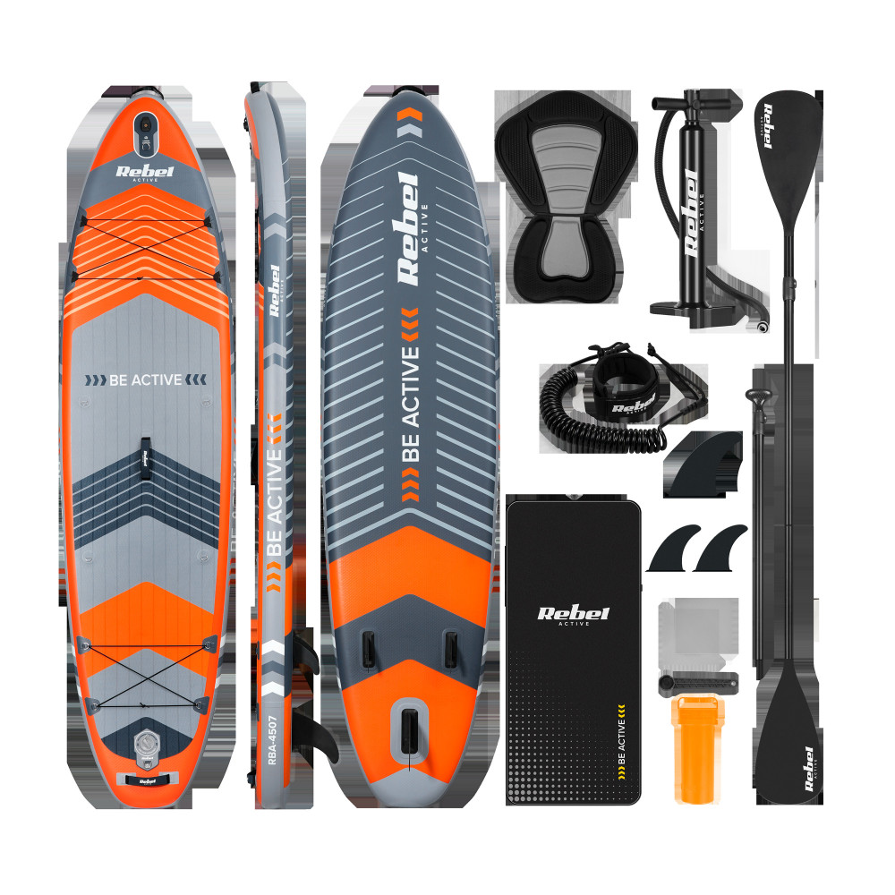 Deska SUP REBEL ACTIVE RBA-4507 - pomarańczowa
