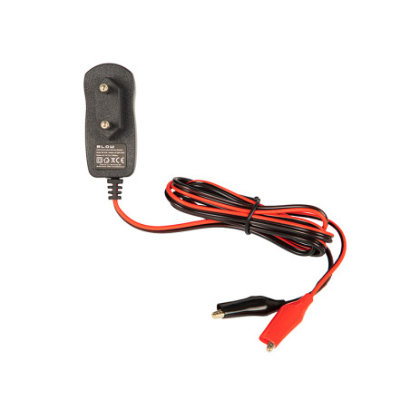 83-233- Batteriladdare för 6v 1a blygelbatterier LED