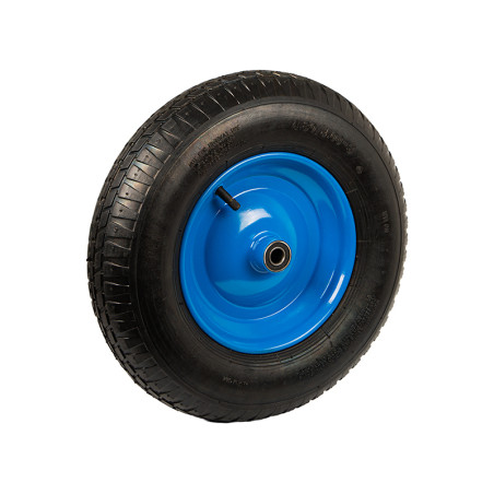 69-027 - Hjul 39 cm för skottkärra vagn 390x92 4,80/4 blå
