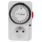 Tidsbrytare - mekanisk timer GreenBlue, 48 program, max belastning 16A, IP20, GB360 E