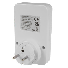 Tidsbrytare - mekanisk timer GreenBlue, 48 program, max belastning 16A, IP20, GB360 E | HandlaSmidigt.se
