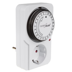 Tidsbrytare - mekanisk timer GreenBlue, 48 program, max belastning 16A, IP20, GB360 F | HandlaSmidigt.se