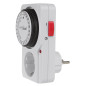 Tidsbrytare - mekanisk timer GreenBlue, 48 program, max belastning 16A, IP20, GB360 F