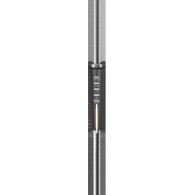 Golvlampa med LED-ljus med dimmer och färgtemperaturändring.