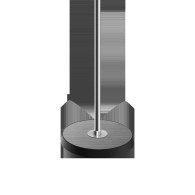 Golvlampa med LED-ljus med dimmer och färgtemperaturändring.