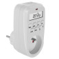 Tidsbrytare - digital timer GreenBlue, max belastning 16A, IP20, GB362 E