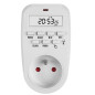 Tidsbrytare - digital timer GreenBlue, max belastning 16A, IP20, GB362 E
