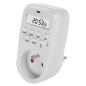 Tidsbrytare - digital timer GreenBlue, max belastning 16A, IP20, GB362 E