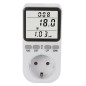 Energimätare GreenBlue, wattmätare, typ F, 220-240V AC, 50Hz, max belastning 16A, IP20, inbyggt batteri, GB364 F.