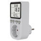 Energimätare GreenBlue, wattmätare, typ F, 220-240V AC, 50Hz, max belastning 16A, IP20, inbyggt batteri, GB364 F.