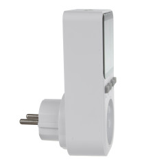 Energimätare GreenBlue, wattmätare, typ F, 220-240V AC, 50Hz, max belastning 16A, IP20, inbyggt batteri, GB364 F. |…