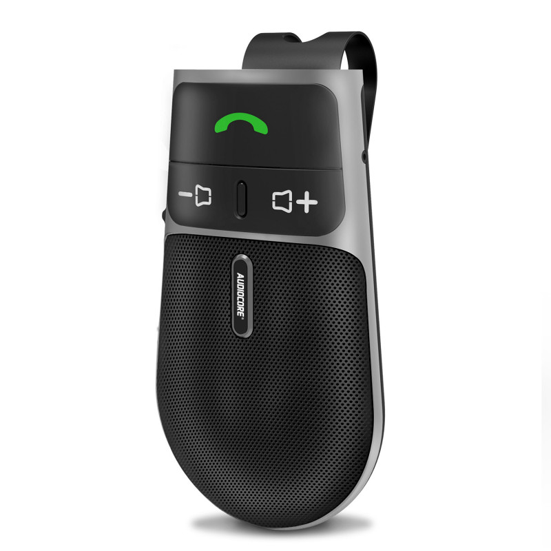 Trådlös högtalartelefonuppsättning Bluetooth 5.0 från Audiocore, A2DP, 2W-högtalare, stöder Google och Siri, AC480