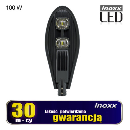 Industriell LED-gatubelysning 100W IP65 10 000 lm 6000Kändring
