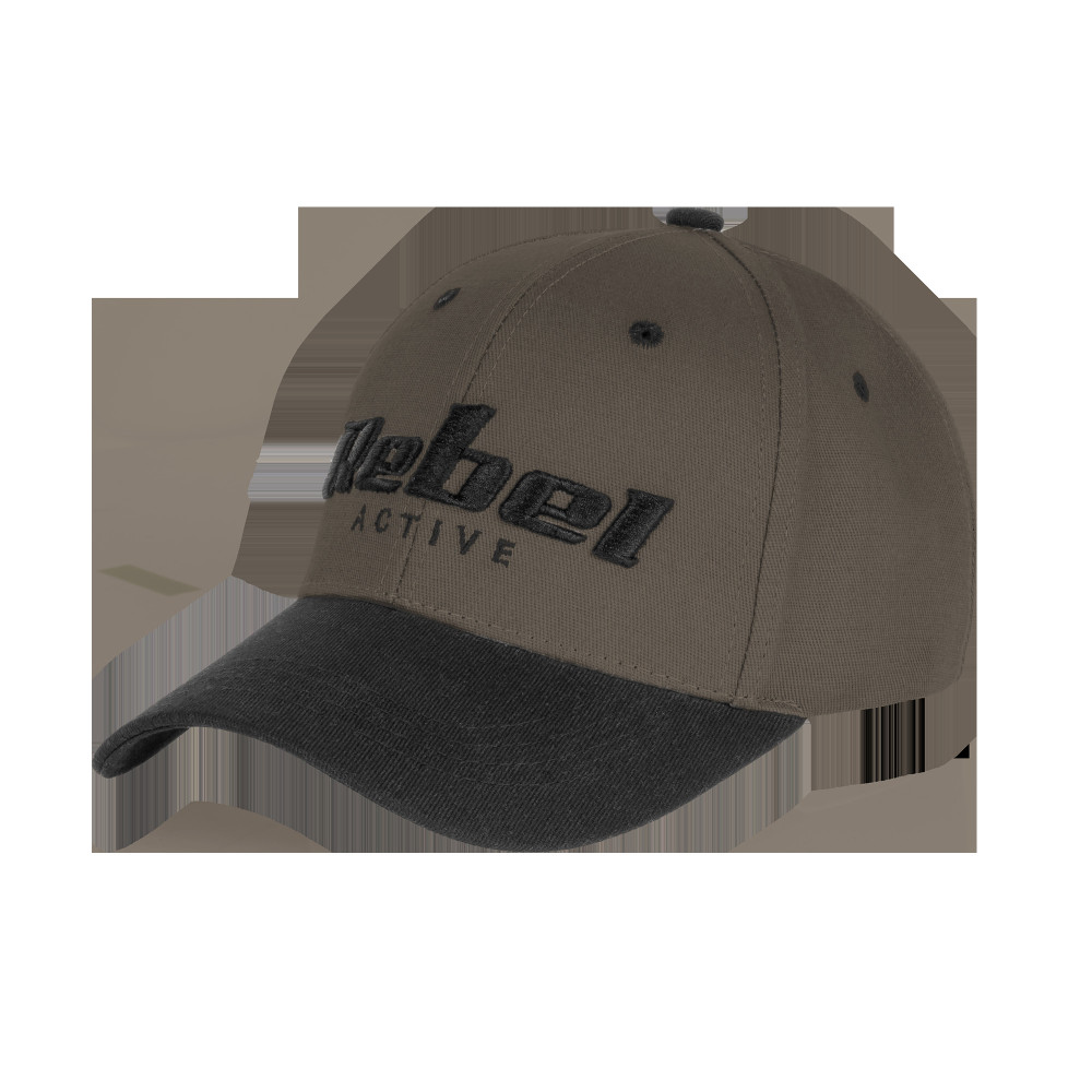 Keps med skärm Rebel Active, svart-brun färg, storlek S. Keps med skärm Rebel Active, svart-brun färg, storlek S.