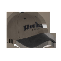 Keps med skärm Rebel Active, svart-brun färg, storlek S.