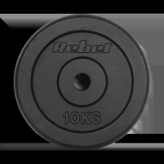 Belastning av järnset 2x10kg, hål 31mm, klassisk tallrik, REBEL ACTIVE | HandlaSmidigt.se