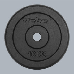 Belastning av järnset 2x10kg, hål 31mm, klassisk tallrik, REBEL ACTIVE | HandlaSmidigt.se