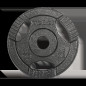 Belastning av järnset 4x2.5kg, hål 31mm, tallrik med handtag, REBEL ACTIVE