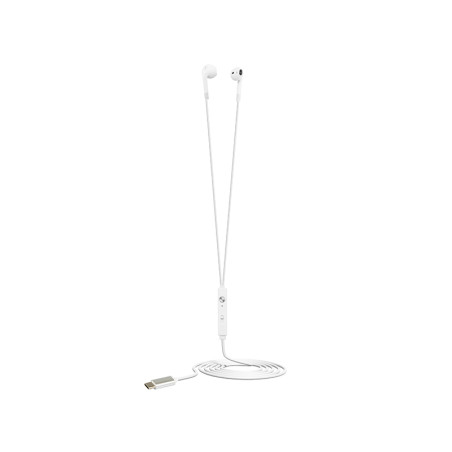 32-831- Hörlurar blow b-17 vit usb-c