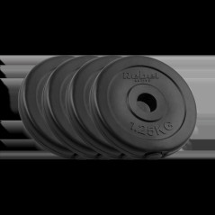 Beläggning av bitumen, set med 4x1,25 kg, 31 mm hål, klassisk tallrik, REBEL ACTIVE | HandlaSmidigt.se