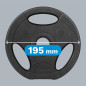 Belastning av asfaltset 4x1,25 kg, 31 mm hål, tallrik med handtag, REBEL ACTIVE
