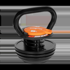 Kettlebell gjutjärn automatiskt justerbar 9 kg, REBEL ACTIVE | HandlaSmidigt.se
