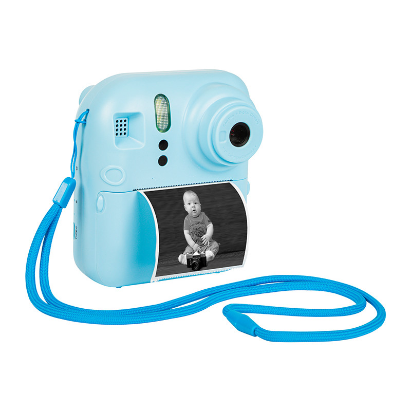 78-627- Kamera för barn med omedelbar blå utskriftsfunktion