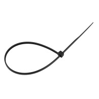 Opaski zaciskowe EXTREME 2.5 x 200 mm, czarne, 100 szt.