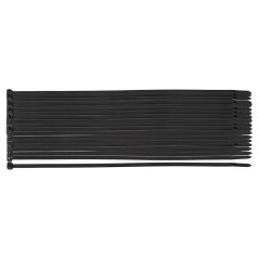 Spännband EXTREME 3,6 x 200 mm, svarta, 100 st.