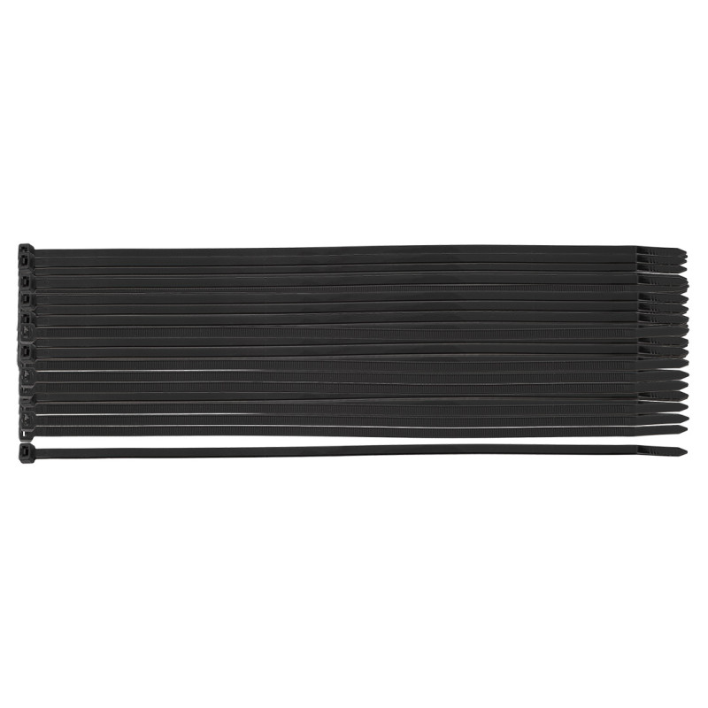 Spännband EXTREME 3,6 x 200 mm, svarta, 100 st.