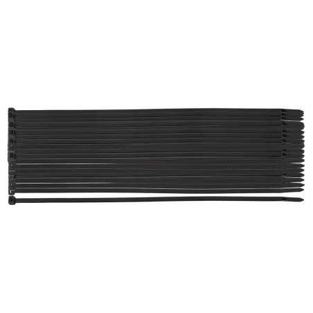 Spännband EXTREME 3,6 x 200 mm, svarta, 100 st.