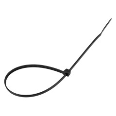 Spännband EXTREME 4,8 × 450 mm, svarta, 50 st.