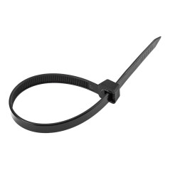 Spännband EXTREME 7,6 × 200 mm, svarta, 50 st.