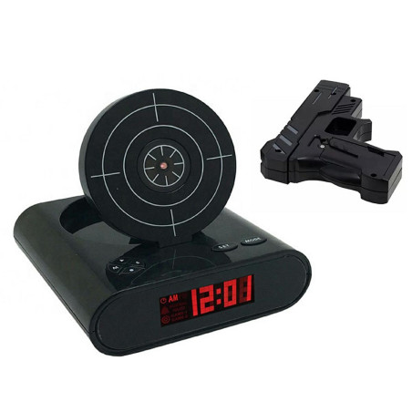 AG642 Sniper Alarm Clock Watch Black