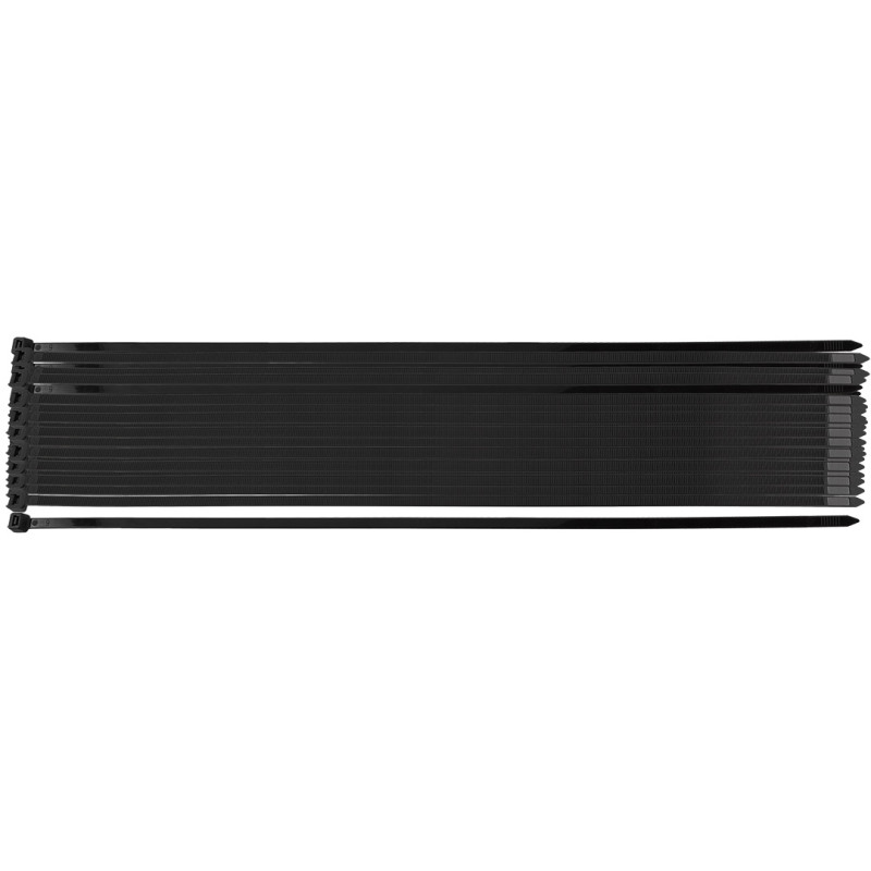 Spännband EXTREME 9.0 × 650 mm, svarta, 50 st.