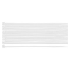 Spännband EXTREME 2,5 × 80 mm, vita, 100 st.