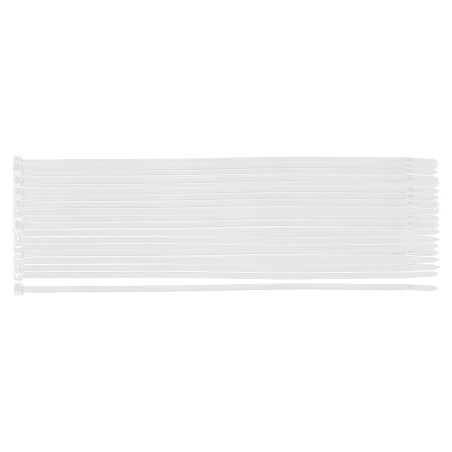 Strypklämmor EXTREME 3,6 × 150 mm, vita, 100 st.