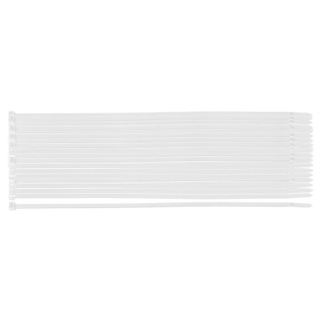 Spännband EXTREME 3,6 × 200 mm, vita, 100 st.