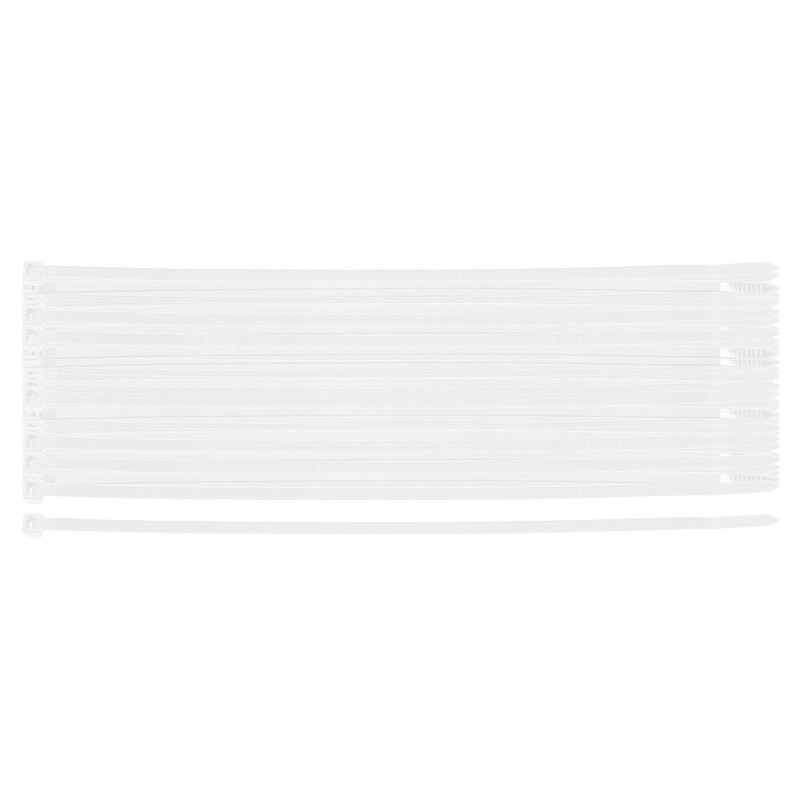 Spännband EXTREME 4,8 × 200 mm, vita, 100 st.