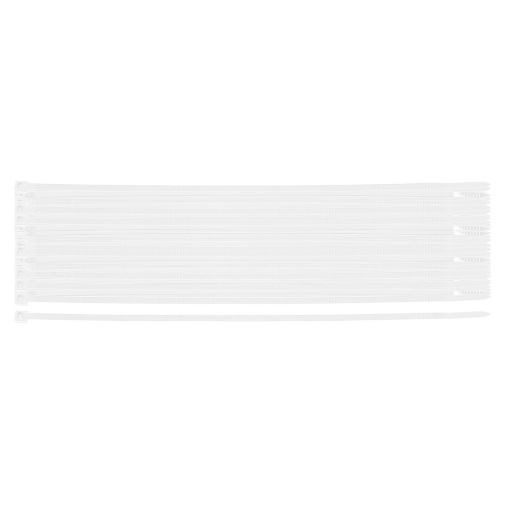 Spännband EXTREME 4,8 × 370 mm, vita, 50 st. Spännband EXTREME 4,8 × 370 mm, vita, 50 st.