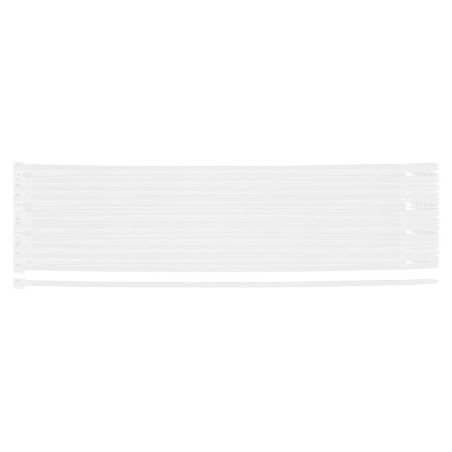 Spännband EXTREME 4,8 × 370 mm, vita, 50 st.